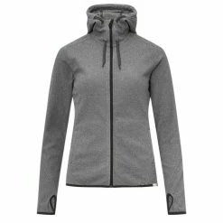 FRILUFTS STIERVA HOODED FLEECE JACKET Frauen - Fleecejacke Caviar