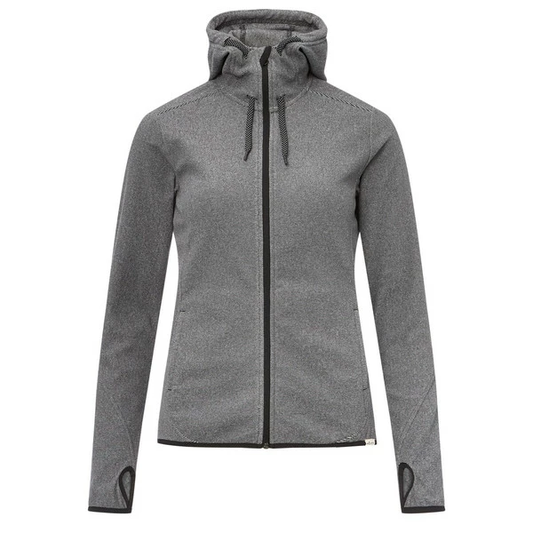 FRILUFTS STIERVA HOODED FLEECE JACKET Frauen - Fleecejacke Caviar 1 FRILUFTS STIERVA HOODED FLEECE JACKET Frauen - Fleecejacke Caviar