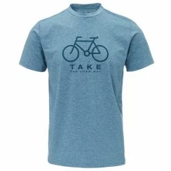 FRILUFTS BITONTO PRINTED T-SHIRT Männer - Funktionsshirt Moroccan Blue 2