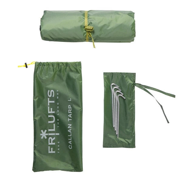 FRILUFTS CALLAN TARP L - Tarp Vineyard Green 7 FRILUFTS CALLAN TARP L - Tarp Vineyard Green – Bild 7