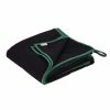 FRILUFTS MICROFIBRE TOWEL W:O:A - Reisehandtuch Green/black
