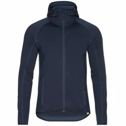 FRILUFTS OUSE HOODED FLEECE JACKET Männer - Fleecejacke Dark Sapphire