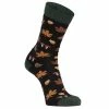 FRILUFTS VILLARRICA AUTUMN LEAVES SOCKS Unisex - Freizeitsocken Caviar